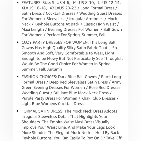 Only worn once dress - Picture 3 of 3